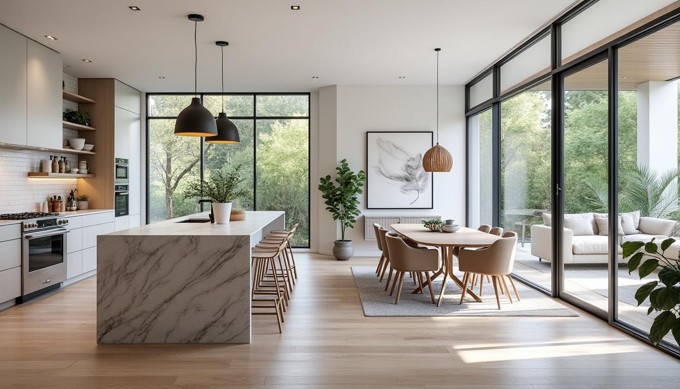 découvrez nos conseils pour aménager efficacement une cuisine ouverte de style américaine, alliant fonctionnalité et convivialité pour un espace moderne et chaleureux.