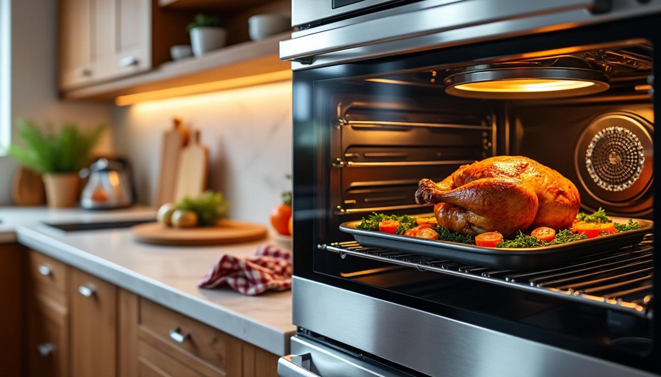 découvrez les avantages du four chaleur tournante et pourquoi ce mode de cuisson est idéal pour des repas parfaitement cuits et savoureux.