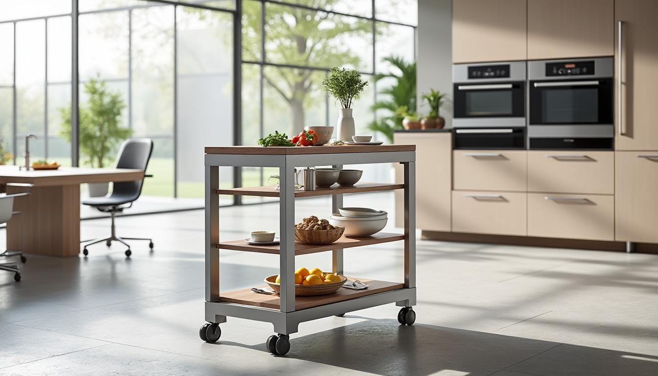 découvrez pourquoi la desserte de cuisine est le meuble d'appoint indispensable pour gagner en praticité et optimiser votre espace lors de la préparation de vos repas.