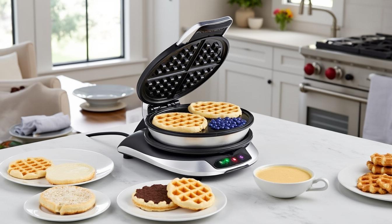 découvrez comment adapter facilement vos recettes grâce à un mini gaufrier pratique et rapide pour des gaufres savoureuses en toute simplicité.