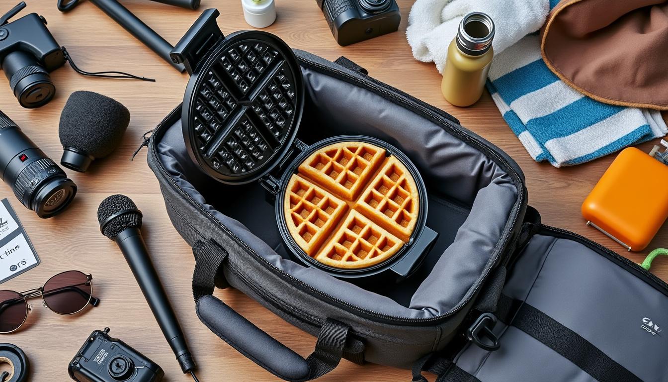 découvrez comment transporter facilement un gaufrier lors de vos événements ou vacances pour profiter de délicieuses gaufres partout où vous allez.