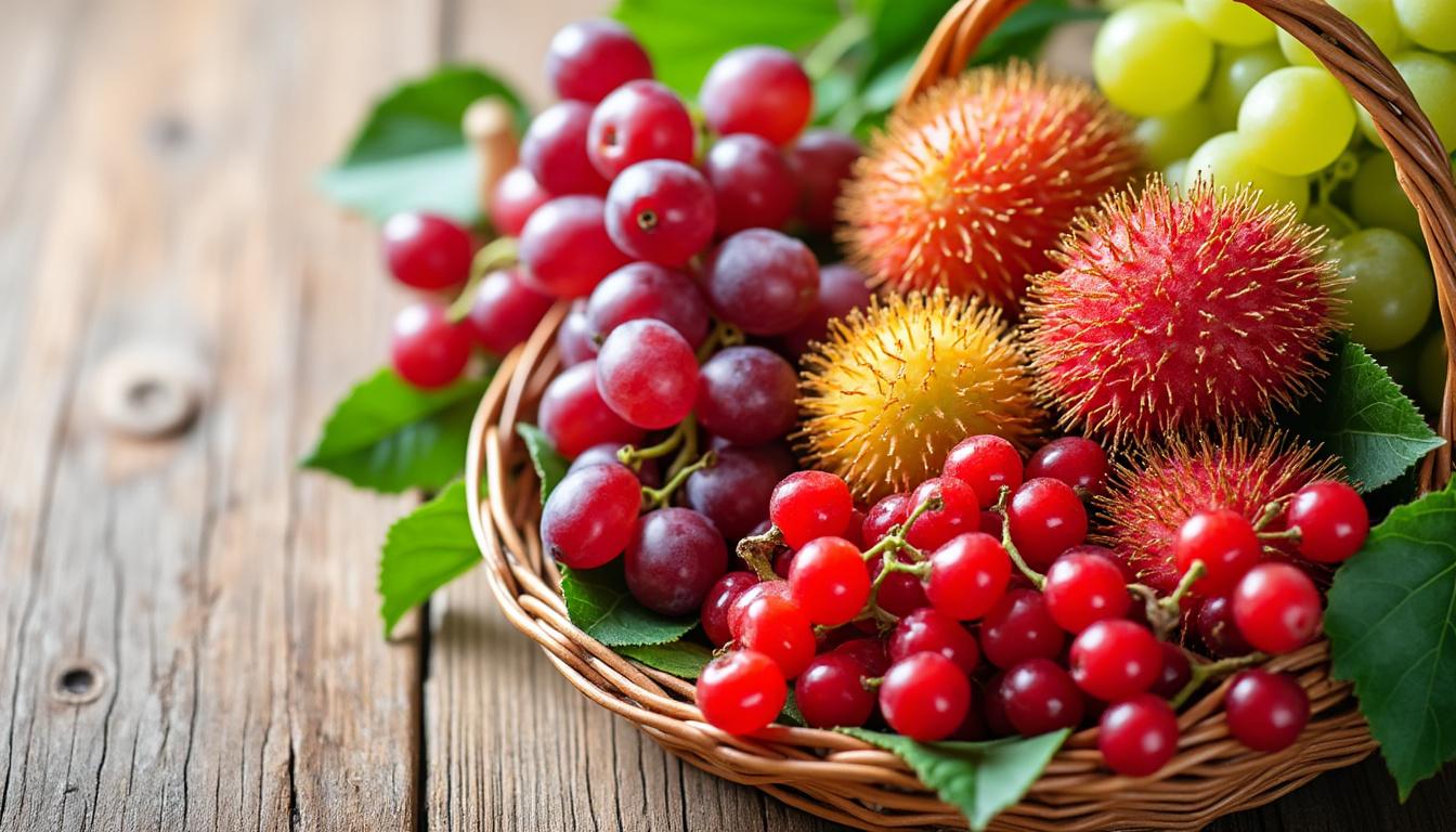 découvrez une sélection savoureuse de fruits dont le nom commence par la lettre r. explorez leurs goûts, bienfaits et idées recettes pour égayer votre alimentation.