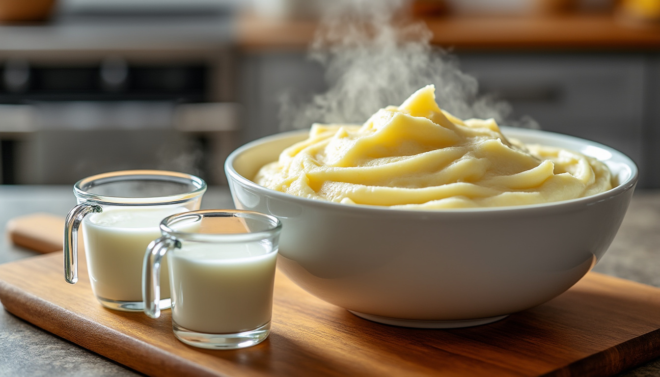 découvrez nos conseils pour bien respecter les doses recommandées pour un sachet de purée mousline et réussir une purée savoureuse à chaque préparation.
